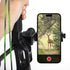 Universal Compound Bow Phone Holder Aluminum Alloy Smartphone Mount for Archery Hunting - Instant Photo and Video Recorder...